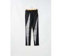 cheap monday pantalons femme de couleur noir W27
