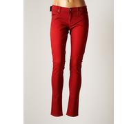 cheap monday pantalons femme de couleur rouge W30 L34