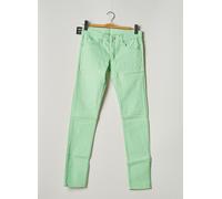 cheap monday pantalons femme de couleur vert W29 L32