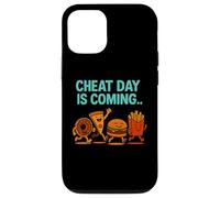 Cheat Day is Coming - Frites à Pizza drôles de malbouffe Coque pour iPhone 12/12 Pro