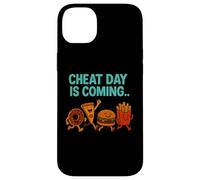 Cheat Day is Coming - Frites à Pizza drôles de malbouffe Coque pour iPhone 14 Plus