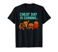 Cheat Day is Coming - Frites à Pizza drôles de malbouffe T-Shirt