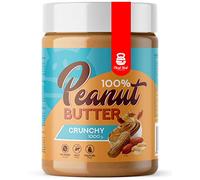 Cheat Meal Nutrition Peanut Butter Cream 1000g Beurre de Cacahuète Croustillant Protéiné Beurre de Noix Sans Sucre Ajouté Collations Saines 100% Noix Vege-Friendly (Crunchy)