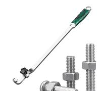 Cheater Bar - CRV Chrome Vanadium Steel, 15.75in Repair Utensil Non-Slip Handle | Heavy-Duty Gear-Driven Extension Wrench, Wrench Extender Tool For Automotive Repair, Garage Use, Home Maintenance