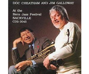 Cheatham, Doc & Jim Galloway - at The Bern Jazz Festival