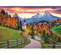 Cheatwell Games-Le Plus Petit Puzzle des Alpes bavaroises au Monde, 1000 Piece Jigsaw