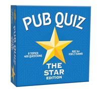 Cheatwell Games The Star Pub Quiz - 400 Questions - Livré avec Bloc-réponses et Crayons - À partir de 14 Ans