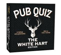 Cheatwell Games The White Hart Pub Quiz - 400 Questions dans Chaque catégorie imaginable - Livré avec Bloc-réponses et Crayons - À partir de 14 Ans