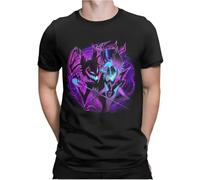 Cheavyweight O Neck Hazbin Hotels Tee Shirt Short Sleeve Clothing Gift Idea Alastor and His Shadow Shirts Men Awesome T-Shirts