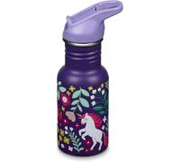 Checarzhn--No1-1011206 Classic Narrow (Flip Sport) Gourde De Vélo Avec Bouchon En Acier Inoxydable De Couleur Violet D'un Volume De 355 Ml