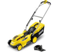 CHECARZHN--NO1-18 V Tondeuse À Gazon Sans Fil Lmo 18-36, Largeur De Coupe 36 Cm, Hauteur De Coupe Réglable 30-70 Mm, Bac De Ramas 45 L, Nécessite La Batterie 18 V, Batterie Non Incluse