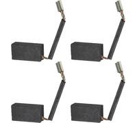 CHECARZHN--NO1-2 Paires Balais De Charbon D73 Pour Tondeuse À Gazon 6X9X17.5Mm Compatible Avec Bosch Rotak 43 34 Ergoflex Tronçonneuse