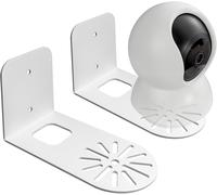 CHECARZHN--NO1-2 ×] Support Mural / Plafond Compatible Avec Tp-Link Tapo Caméra Surveillance, Métallique Épaissi Ultra-Dur Accessoires Support Pour Caméra Surveillance Intérieure