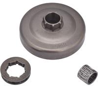 CHECARZHN--NO1-.325" 7 Dents Embrayage Tambour Pignon Jante Aiguille Roulement Adapté Pour Husqvarna 350 351 353 340 345 346 Tronçonneuse