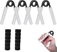 Checarzhn--No1-4 Articles Hand Grip Grip Musculation Poignet Musculation 100-350lb (45-158kg) Avant Bras Muscu Pour Les Exercices D'entraînement Musculaire Et De Rééducation Des Mains