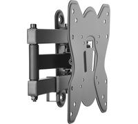 CHECARZHN--NO1-451063 Support Tv Inclinable / Orientable Et Dépliable 71 - 106 Cm (28 À 42") - Noir