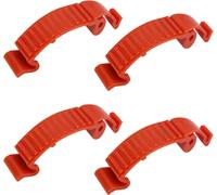 CHECARZHN--NO1-4Pcs Boucle À Clip Pour Couvercle Cylindre Supérieur, Clip De Boucle Protection Pc Rouge De Remplacement Pour Tronçonneuse Husqvarna 435 440E 445 450 450E 570 575 576