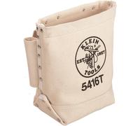 CHECARZHN--NO1-5416T Sac En Toile Pour Rangement De Boulons Avec Boucles À Épingles, Connexion Tunnel De Ceinture, Crème, 25,40 Cm