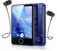 CHECARZHN--NO1-64Go Mp3 Bluetooth 5.3, Baladeur Numérique 2.8"" Tactile Lecteur Musique Hifi Avec Haut-Parleur/Radio Fm/Enregistreur, Externe Jusqu'À 128Go, Incluse Protection En Silicone Et Écouteurs