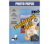 CHECARZHN--NO1-A4 X 50 Feuilles Papier Photo Super Premium Brillant 280G Jet D' Encre, Séchage Rapide, Microporeux, Résistant À L'Eau -15-50