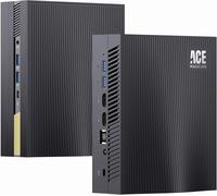 CHECARZHN--NO1-Ad15 Mini Pc, ¿ntel I5-12450H(8C/12T, Jusqu'À 4.4 Ghz), Mini Ordinateur Win 11 16Go Ddr4 Ram 512Go M.2 2280 Nvme Ssd, Triple Output 4K Typ-C, Bt5.2, Wifi6, Business Pc