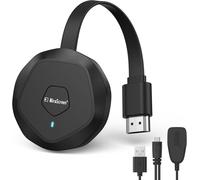 CHECARZHN--NO1-Adaptateur Hdmi Sans Fil 2,4/5 Ghz Dongle Hdmi Sans Fil Pour Tv Stick/Projecteur/Moniteur, 1080P Full Hd Miracast Dongle Wi-Fi Display Adaptateur Compatible Avec Iphone/Ipad/Pc/Android