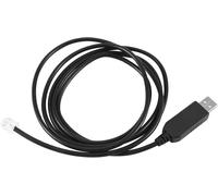 CHECARZHN--NO1-Adaptateur Usb Vers Rj11 Rj12 6P4C Câble De Contrôle Série Câble Eqmod Pour - Pc Connect Pour Câble De Commande Manuelle, 1,8 M