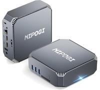 CHECARZHN--NO1-Ak2 Plus Mini Pc 1024Go(1Tb) M.2 Ssd, 12È Gen ¿ntel Alder Lake-N100(Jusqu'À 3,4 Ghz, 6W Tdp), 16Go Ddr4 Mini Ordinateur De Bureau Avec Double Écran 4K Uhd/2Xhdmi/ Double Wifi/Gigabit E