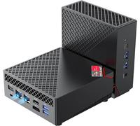 CHECARZHN--NO1-Am06 Pro Mini Pc ¿md Ryzen 5 5500U (6C/12T, Jusqu'À 4,0 Ghz), 16 Go Ddr4 512 Go M.2 Ssd Mini Ordinateur De Bureau Dual Lan, Hdmi+Dp+Type-C 4K Uhd Triple Display/Dual Wifi Pour Jeux/Bur