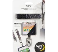 Checarzhn--No1-Ancre Et Lanière De Téléphone D'attelage ¿ Téléphone Portable Sécurisé ¿ Ancre Et Lanière À Dégagement Rapide Pour Une Protection Contre Les Chutes Et La Commodité ¿ Noir