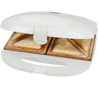 Checarzhn--No1-Appareil À Sandwich St3813 Blanc - Plaques Triangulaires Antiadhésives, Poignée Ifugée, Régulateur De Température Automatique, Système De Verrouillage Variable, 680-820w, 220-240v