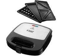 Checarzhn--No1-Appareil Croque Monsieur [Multifonction 3 En 1] Fiesta (Gaufrier, Sandwich, Gril, Plaques Antiadhésives Lavables Au Lave-Va Lle, Extensible Cake Pop, Mini Donut, Churros) 24540-56