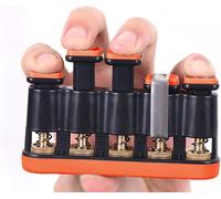 Checarzhn--No1-Appareil De Renforcement Des Doigts Pour Guitare, Piano, Déclencheur De Doigts (Orange)