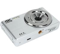 CHECARZHN--NO1-Appareil Photo À Zoom Numérique Avec Zoom Puissant 16X, Améra De Vlogging Compacte Full Hd 4K 44Mp,Mini Caméra Numérique Vintage Grand Écran 2,8 Pouces Pour Débutants Photographie (Arg
