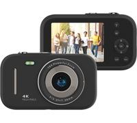 CHECARZHN--NO1-Appareil Photo Numérique Portable 4K - Appareil Photo Numérique Compact - 48 Mp - Écran Ips De 7,1 Cm - Zoom 16X - Batterie Intégrée - Anniversaire Pour Adolescents, Étudiants, Amis