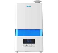 CHECARZHN--NO1-Ar8U20 Humidificateur À Ultrasons Ionisants Nebulo Digital 30W, Humidificateur Professionnel Silencieux Avec Hygromètre, Capacité De 4,5L, 4 Niveaux De Vapeur, Minuterie À Led De 12 He