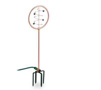 CHECARZHN--NO1-Arroseur De Jardin, Jeu DEau De Pelouse, Design En Spirale, Avec Piquet, 2 En 1, Déco, Cuivré-Vert