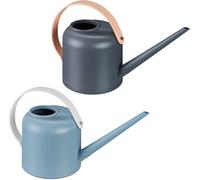 CHECARZHN--NO1-Arrosoir Plantes DIntérieur, Lot De 2, 1,7 Litre, Plastique, Arroser Fleurs, Long Bec, Multicolore
