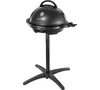 Checarzhn--No1-Barbecue 2 En 1 Électrique Grill Sur Pied & De Table (Utilisation Intérieure & Extérieure, Balcon & Cuisine, Ø44,5cm, Indicateur De Température, Bac À Graisse, 2400w) 22460-56