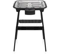 CHECARZHN--NO1-Barbecue Électrique Bq-2883, Sur Pied 70 Cm, 2000 W, 38 X 22 Cm, Noir