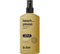 Checarzhn--No1-Beach Please Deep Tanning Dry Spray Sunscreen Oil Spf 7 For Un X 6.7 Oz Oil