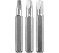 CHECARZHN--NO1-Bit-Set 28-Mm Robertson 0, 1, 2 Micro-Bit Pour Mécanique De Précision (Tige 4-Mm, Tq 60 Acier, Avec Bande De Maintien, Pour Porte-Embouts Micro)