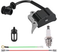 CHECARZHN--NO1-Bobine D'Allumage Pour Chinois Pour Timberpro Pour Lawnflite 2500 25Cc Tronçonneuse, Pour Zenoah G2500 G2500T Pour Oogarden Csp2540 Pour Hyundai Hel25 Pour Al-Ko 2625Tsb 2625T Tronçonn