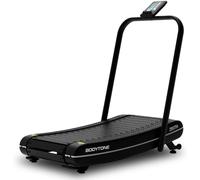 Checarzhn--No1-Bodytone - Tapis De Course Courbe Pliable - Avec Écran Lcd Et Connexion Apps - Zéro Consommation, Énergie Autogénérée - Vitesse Illimitée, Résistance Magnétique - Zroth
