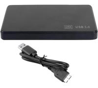 CHECARZHN--NO1-Boîtier Ssd Sata Vers Usb 3.0 Cassette De Disque Dur Mobile En Plastique Noir Pour Stockage Externe Hdd Ssd