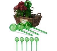 CHECARZHN--NO1-Bulle DArro Pour Vos Plantes, Lot De 9 Cm, Contenance 250 Ml, Plastique, Hd 28 X 8 Cm, Verte