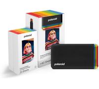 CHECARZHN--NO1-Bundle Hi-Print+Papier - 2Nd Generation - Imprimante Portable 2X3 Connectée Bluetooth, Imprimante À Sublimation - Noir
