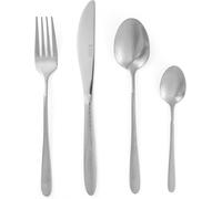 Checarzhn--No1-Bw02842 Vermont 16 Couverts - Acier Inoxydable 18/0, Vaisselle Pour 4 Personnes, Va Au Lave-Vaisselle, Fourchettes, Couteaux, Cuillères À Café Et Cuillères De Table, Garantie De 15 Ans