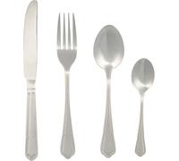 Checarzhn--No1-Bw12426eu7 Richmond Ménagère 24 Pièces Service De Couverts En Acier Inoxydable 18/10, Pour 6, Six Couteaux, Fourchettes, Cuillères À Soupe Et Cuillères À Café, Garantie 50 Ans, Argent