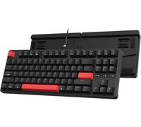 CHECARZHN--NO1-C3 Pro Qmk/Via Clavier Mécanique Filaire, Tkl 87 Touches Clavier De Jeu Commutateur Mécanique Rouge Pour Mac/Windows/Linux (Us-Layout)